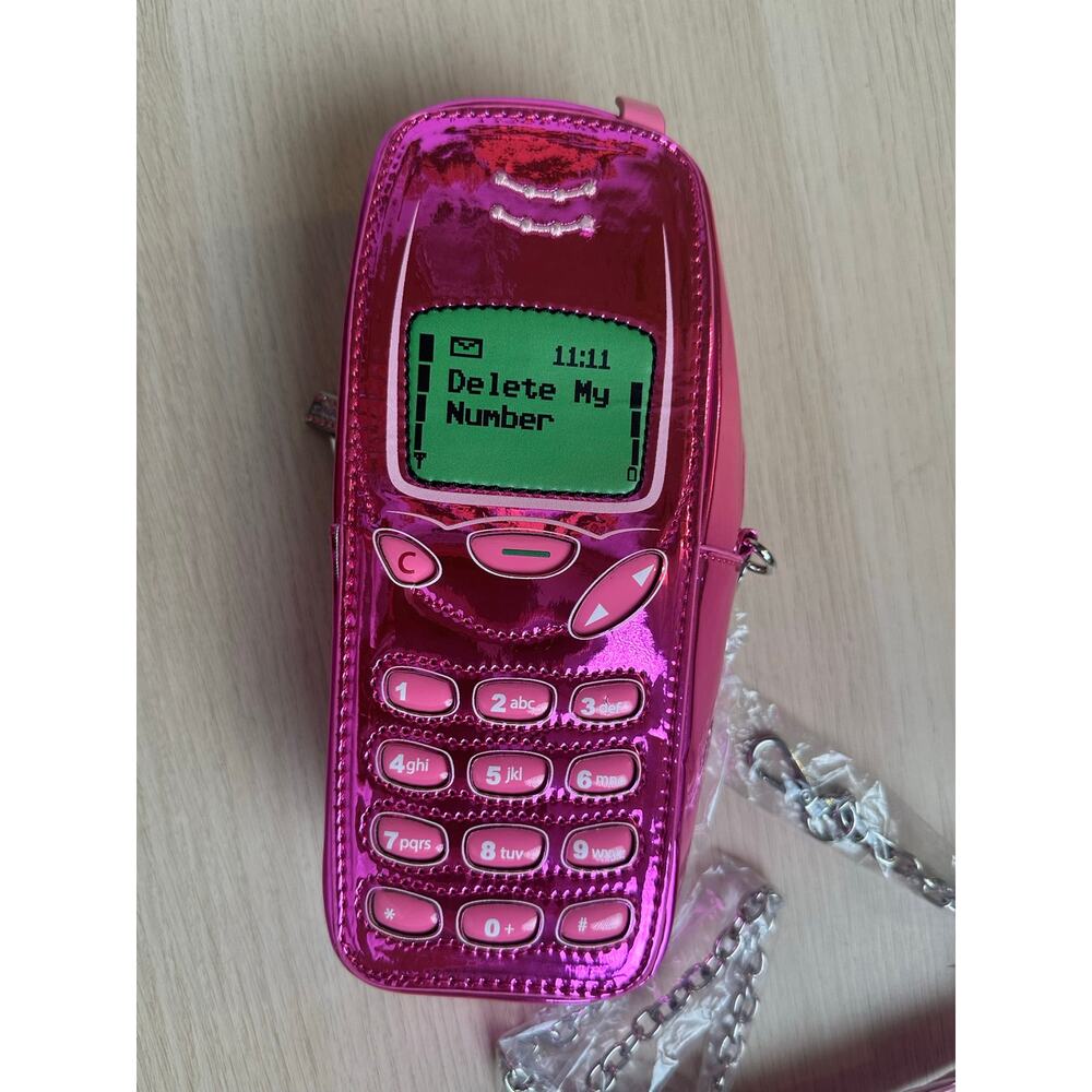 Dolls Kill Hot Pink Cell Phone Purse - Picture 4 of 11